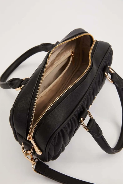 Levidor Siyah Kadın El ve Omuz Çantası 930928 - Resim 3