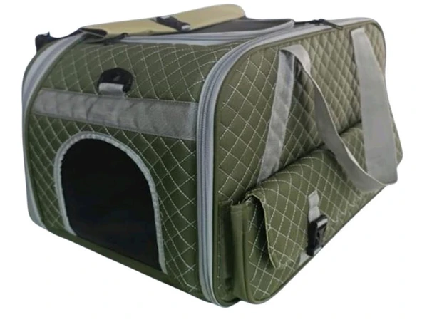 La Vista Lorente Kedi, Küçük Köpek Taşıma Çantası Yeşil 40-40-55cm ürün görseli