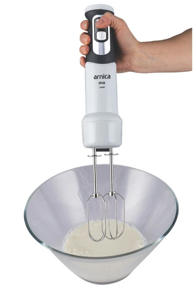 Arnica Diva GH21590 1200 W El Blender Seti Beyaz - Resim 5