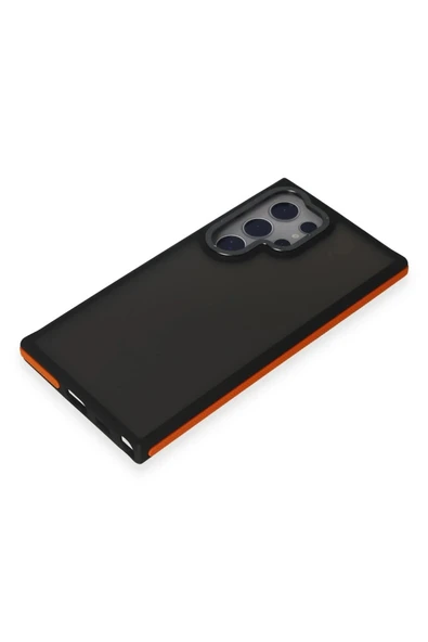 LitaeTrend Samsung Galaxy S24 Ultra Harvel Kapak - Turuncu - Resim 4