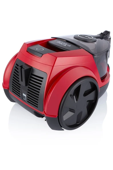 Arnica YENİ Pika ET14414 CYCLONE MAX Toz Torbasız Elektrikli Süpürge Kırmızı - Resim 5