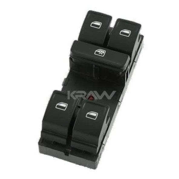 Vag Cam Acma Kapama Anahtarı Sol Dortlu Polo 15>18 - Kraw An-422 ürün görseli