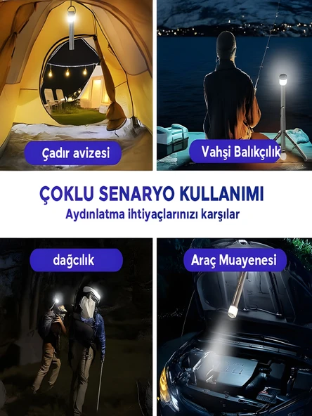 163cm RGB Işıklı Magsafe Selfie Tripod Uzaktan Kumandalı, Tek Dokunuşla Açılan Katlanabilir - Resim 2