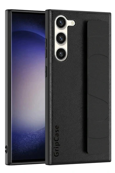 LitaeTrend Samsung Galaxy S24 Kılıf Data Kapak - Siyah - Resim 2