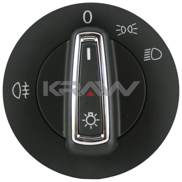 Vag Far Anahtarı Kromlu Tek Sis Polo Arona Ateca İbiza Leon Toledo 15>> - Kraw An-468r ürün görseli