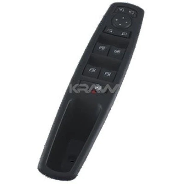 Renault Megane III - Scenic III Sol Dortlu - Tek Soket - Katlanır - Kraw An-734b ürün görseli