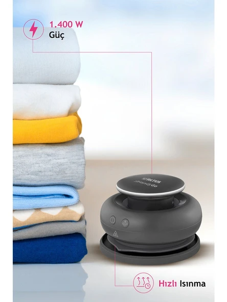 Altus HandyGo AL 5533 A 2'si 1 Arada Ütü & Kırışık Giderici Antrasit - Resim 6