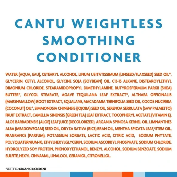 Cantu Weightless Saç Kremi 400 mL- Kıvırcık ve Dalgalı Saçlar İçin - Resim 6