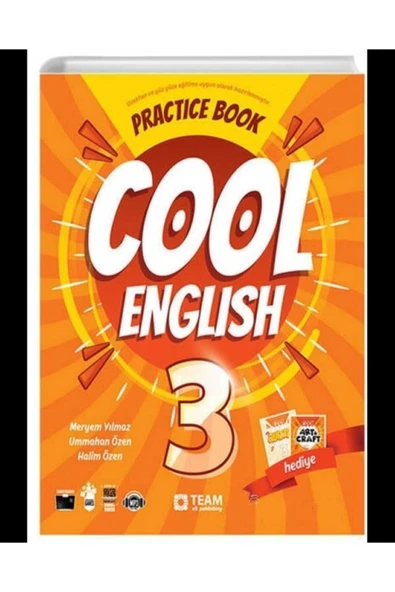 Team Cool English 3. Sınıf Ahead With Ingilizce Practice Book (cool Art&craft 3 +quızzes) 2022 ürün görseli 1