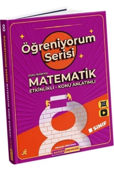 8. Sınıf Öğreniyorum Matematik Soru Bankası ürün görseli