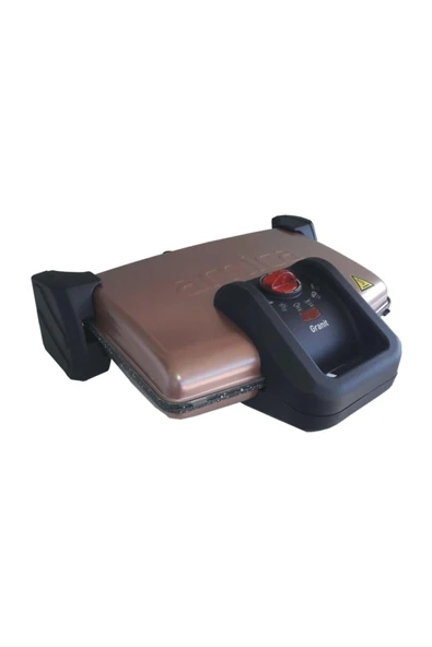 Arnica Ayvalık Gh26124 Granit Izgaralı Tost Makinesi Rose ürün görseli 1