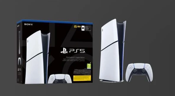 Sony PS5 Slim Dijital Versiyon Oyun Konsolu - Resim 3