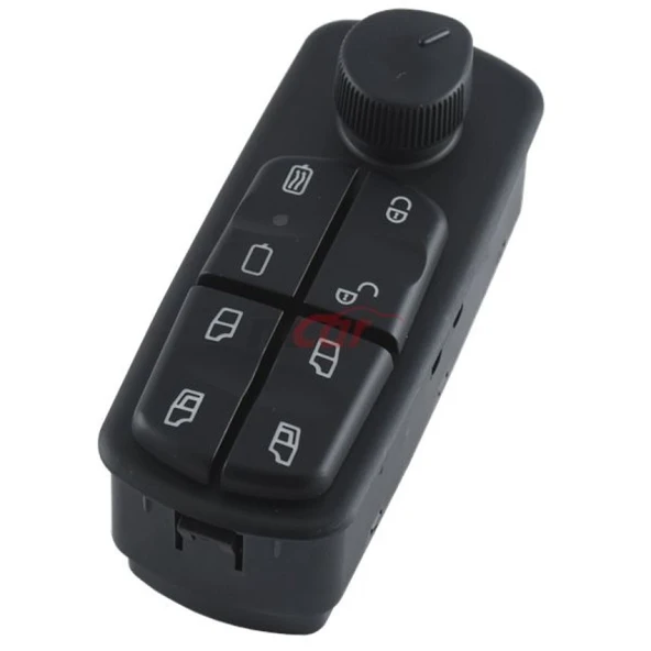 Mercedes Truck Cam Acma Kapama Anahtarı Sol - Mercedes-Benz / Axor Merkezi Kilitli Ym - Kraw An-5504 ürün görseli