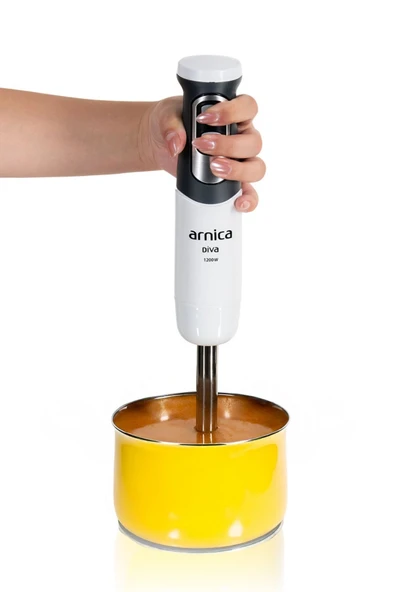 Arnica Diva GH21594 El Blender Beyaz - Resim 6
