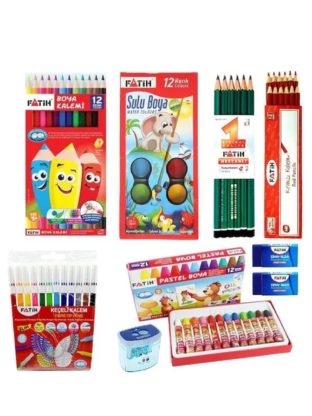 Fatih Okul Kırtasiye Seti-2 ürün görseli 1