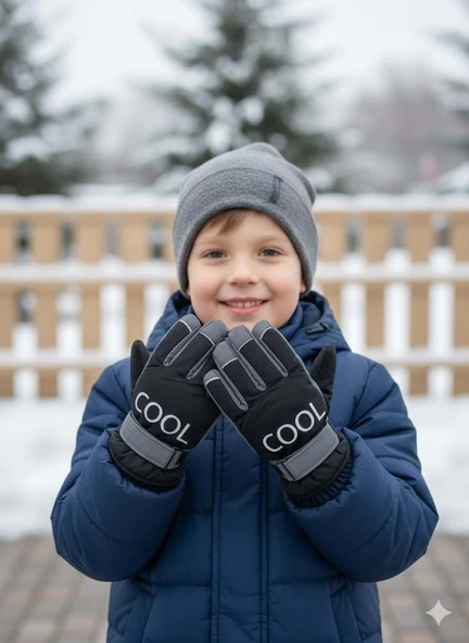 KİTTİ 422-17 9-14 YAŞ KAR KAYAK ELDİVENİ - Resim 5