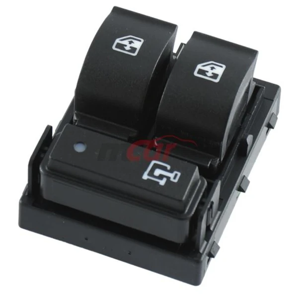 Fiat Cam Acma Kumanda Anahtarı Sol (cercevesiz Yesil) Boxer IV Jumper IV Ducato IV 14 /> - Kraw An-238b ürün görseli