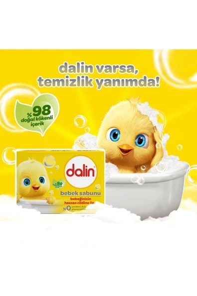 Dalin Bebek Sabunu 100 gr Klasik - Resim 3