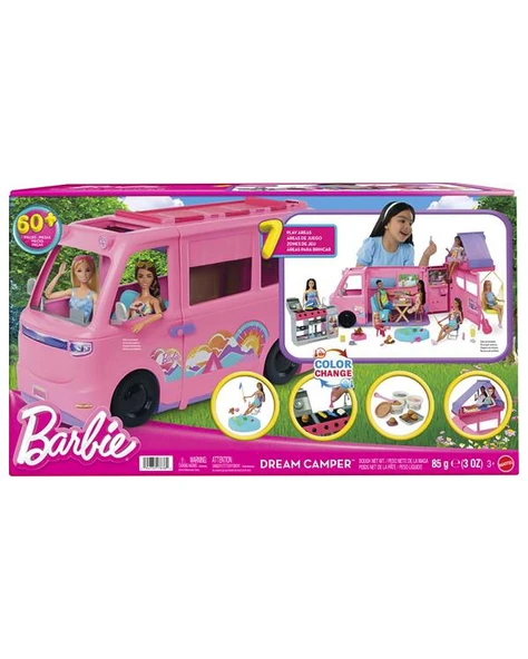 Barbie'nin Yeni Rüya Karavanı 2025 HRJ78 ürün görseli