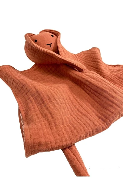 Müslin Uyku Arkadaşı Tavşan Colorsofemerald - Resim 3