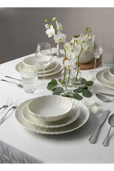 Kütahya Porselen Bone Luz-From 12 Parça Yemek Takımı Filesiz ürün görseli 1