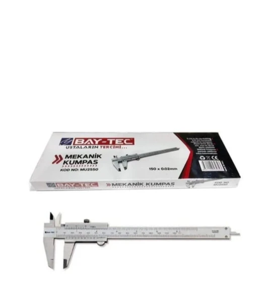 Mekanik Kumpas 150 x 0.02 MM - Resim 2