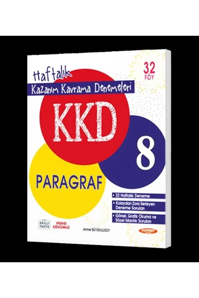 Kurmay 2024 8. Sınıf Paragraf Kazanım Kavrama Denemeleri 32 Fasikül 2024 ürün görseli