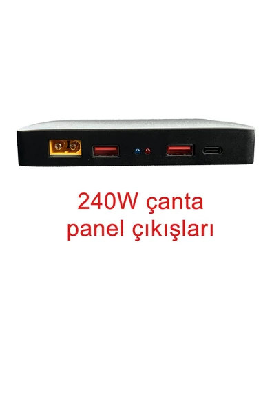 Ezviz Ps600 Taşınabilir Güç Istasyonu Ve 240w Katlanabilir Solar Çanta Panel Ikisi Bir Arada - Resim 7