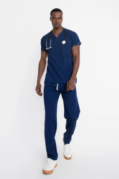 UÇAK MEDİKAL PETROL LACİVERT CORE-FLEX ERKEK CERRAHİ TAKIM ürün görseli