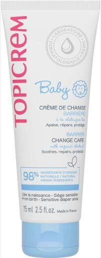 Topicrem Baby Barrier Pişik Kremi 75ml ürün görseli 1