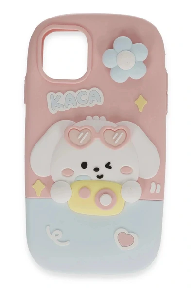 LitaeTrend iPhone 15 Pro Kılıf Poky Karakter Silikon Kapak - Desen 13 ürün görseli 1