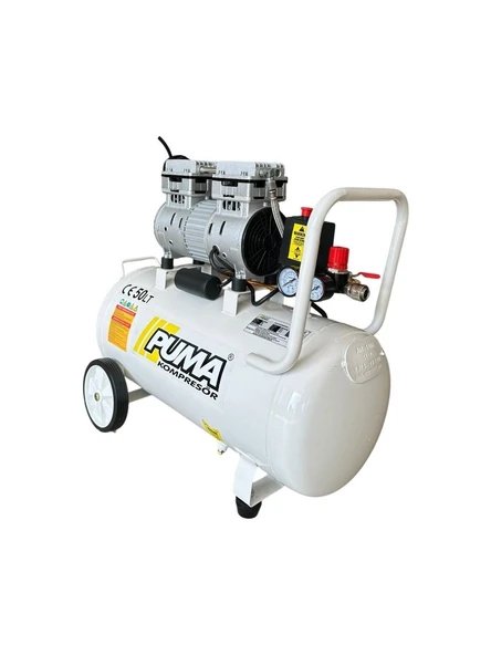 Puma 50 Lt Kompresör (Yağsız-Sessiz 1 Hp) - Resim 3
