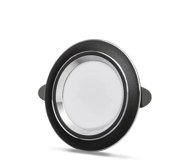 Cata Ct 5258 Siyah Kasa Zepra LED Spot 6W 3 Renkli  5 ADET ürün görseli