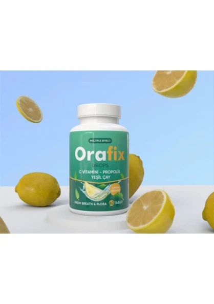 Mp Orafix Drops Ağız Kokusuna, Boğazı Yumuşatmaya Ve Nefesi Ferahlatmaya Yardımcı Bitkisel 60 Çiğneme Tablet ürün görseli