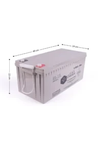 12V 210Ah jel akü or2go - Resim 5