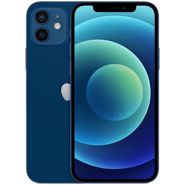 Yenilenmiş iPhone 12 64 GB Mavi Cep Telefonu (12 Ay Garantili) - A Kalite ürün görseli
