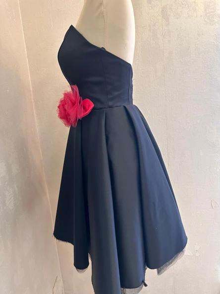 AS Brides Siyah Kısa Elbise - Resim 4