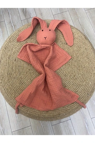 Müslin Uyku Arkadaşı Tavşan Colorsofemerald ürün görseli 1