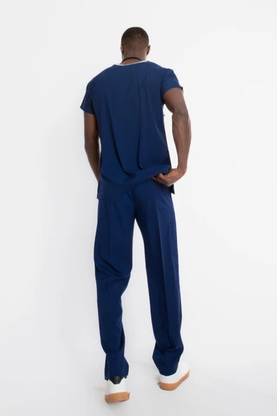 UÇAK MEDİKAL PETROL LACİVERT CORE-FLEX ERKEK CERRAHİ TAKIM - Resim 7