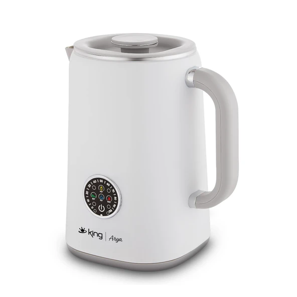 KING KSI386 ARYA DİJİTAL SU ISITICI-BEYAZ - Resim 2