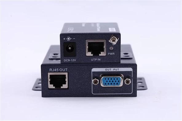 Vcom DD191 Vga RJ45 Cat5e-6 Extender Metal 100m Uzatıcı ürün görseli