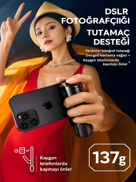 41.5 cm 360 Ayarlanabilir Bluetooth Kumandalı Kablosuz Tripod Selfie Stick Monopod - Resim 4