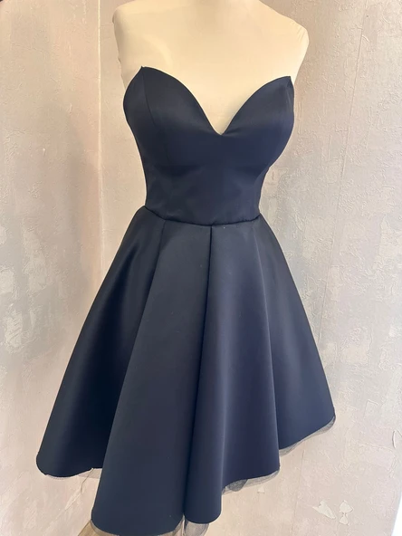 AS Brides Siyah Kısa Elbise - Resim 2