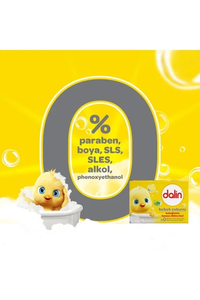 Dalin Bebek Sabunu 100 gr Klasik - Resim 4