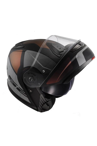 STROBE 2 ORION MAT SİYAH-MOR-MAVİ KASK - Resim 6