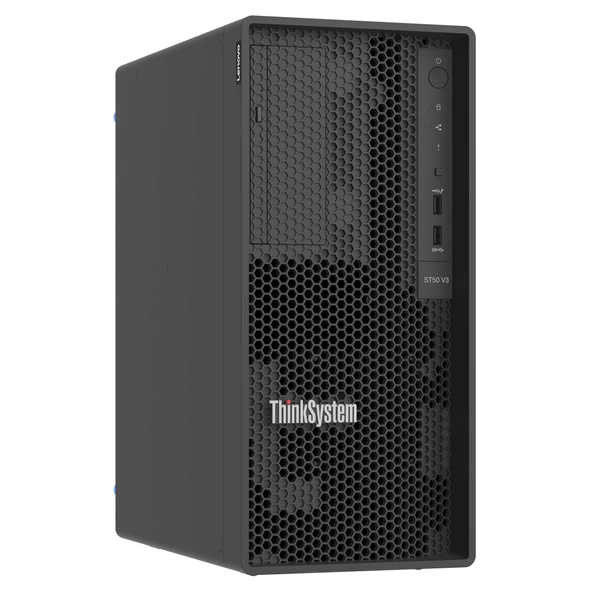 Lenovo ThinkSystem ST50 V3 7DF3A00YEA E-2434 32GB 2x960SSD 1x500W Tower Sunucu - Resim 2