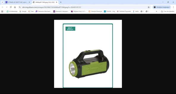 AT-9037T DAT solar lighting system kits solar panel power generator storage USB charger home system - Resim 2