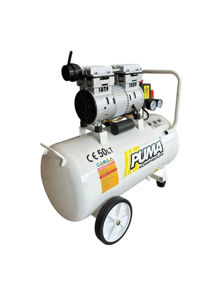 Puma 50 Lt Kompresör (Yağsız-Sessiz 1 Hp) - Resim 2