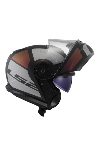 STROBE 2 ORION MAT SİYAH-MOR-MAVİ KASK - Resim 7