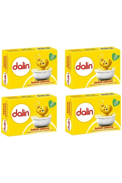 Dalin Bebek Sabun 100GR. x4 Adet ürün görseli